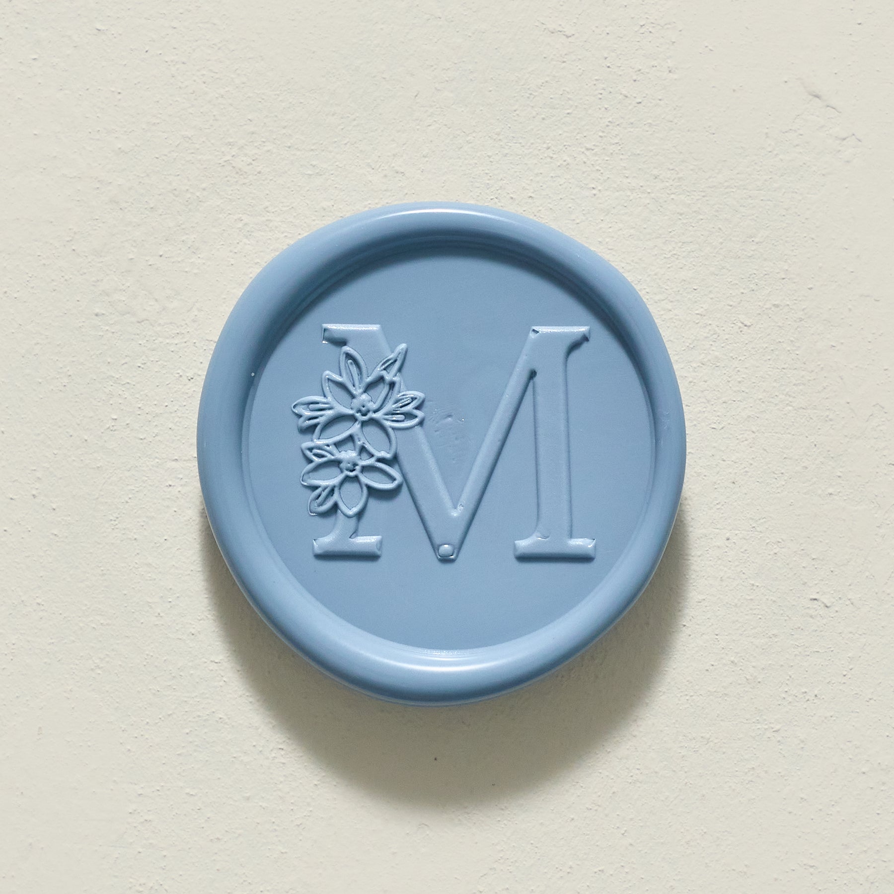 Blossom Single Initial Wax Seal