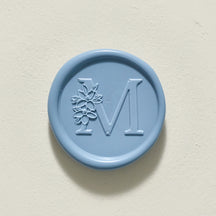 Blossom Single Initial Wax Seal
