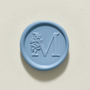 Blossom Single Initial Wax Seals