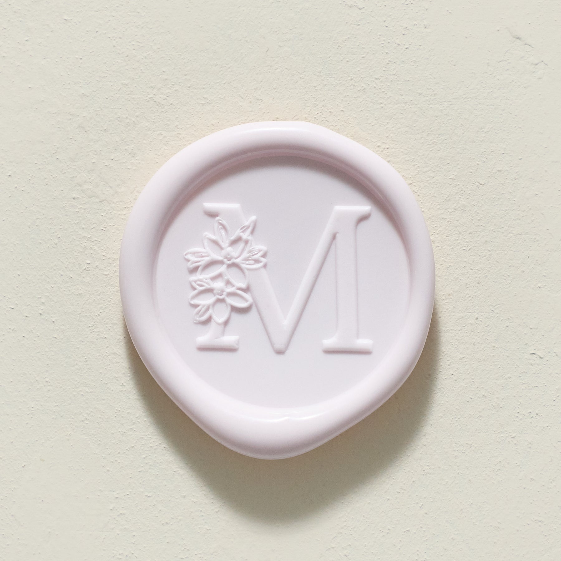 Blossom Single Initial Wax Seals