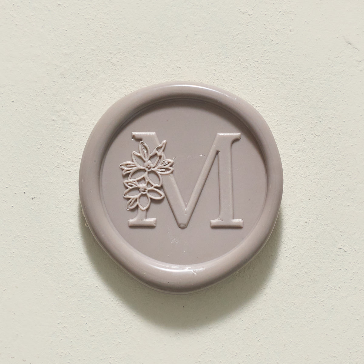 Blossom Single Initial Wax Seals