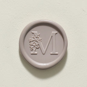 Blossom Single Initial Wax Seals