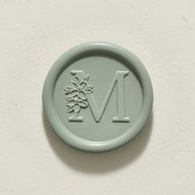 Blossom Single Initial Wax Seal