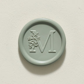 Blossom Single Initial Wax Seal