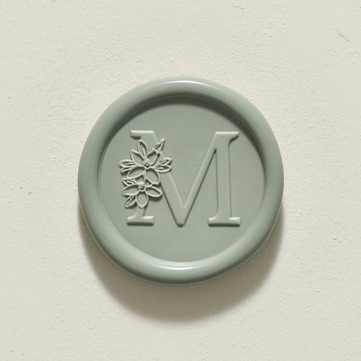Blossom Single Initial Wax Seals