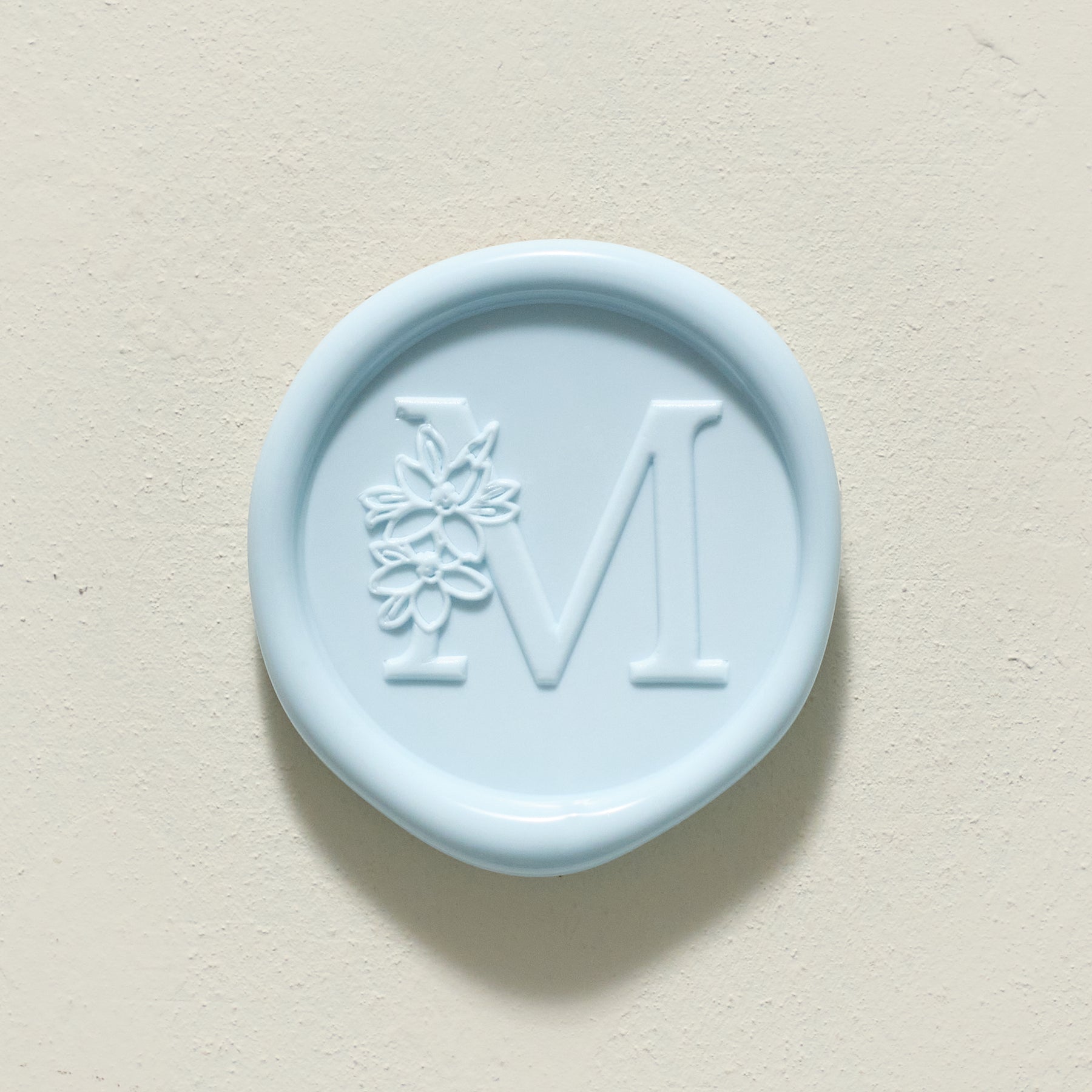 Blossom Single Initial Wax Seals