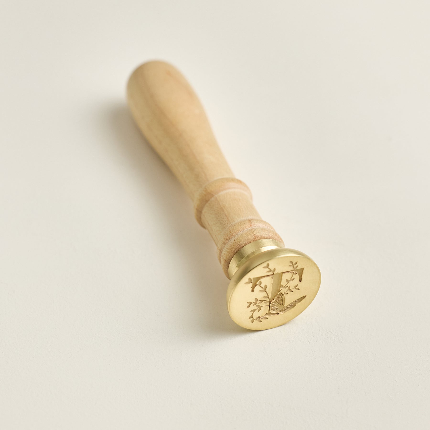 Meadow Single Initial Wax Stamp