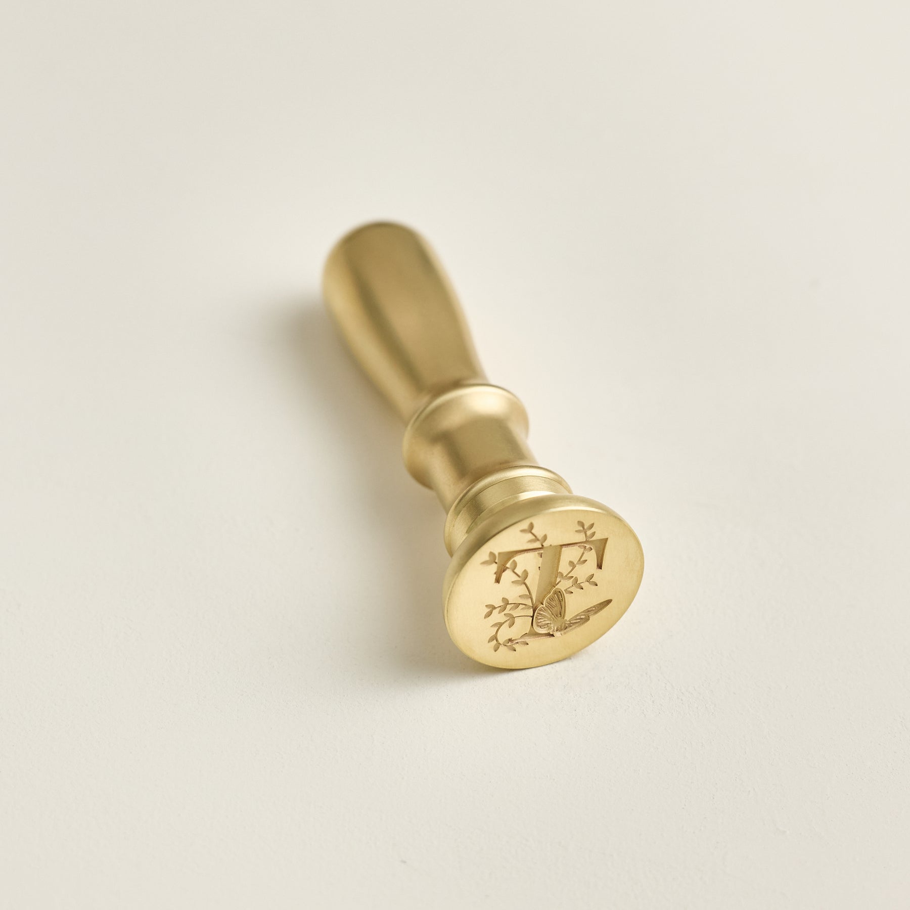 Meadow Single Initial Wax Stamp