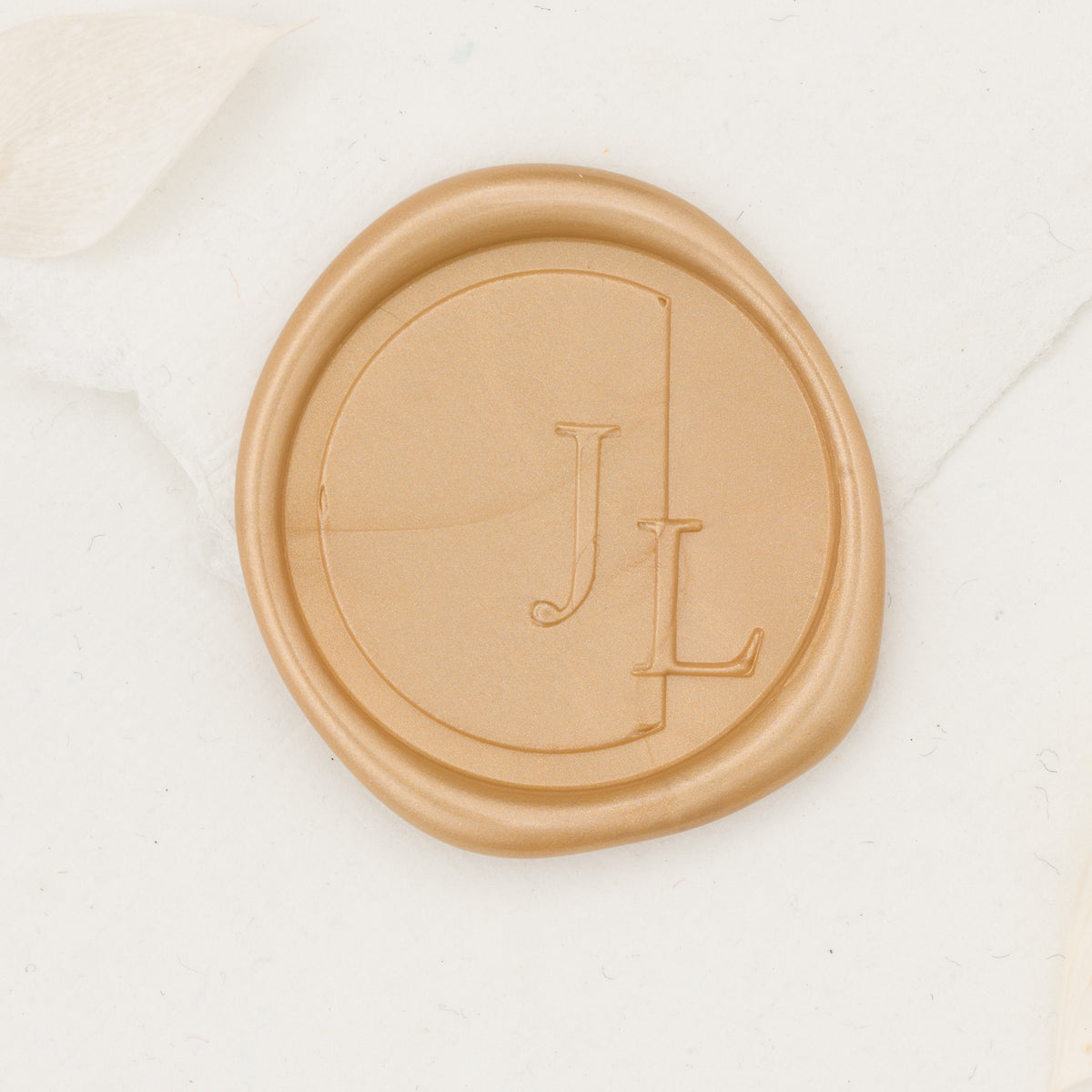 Wren Monogram Wax Stamp