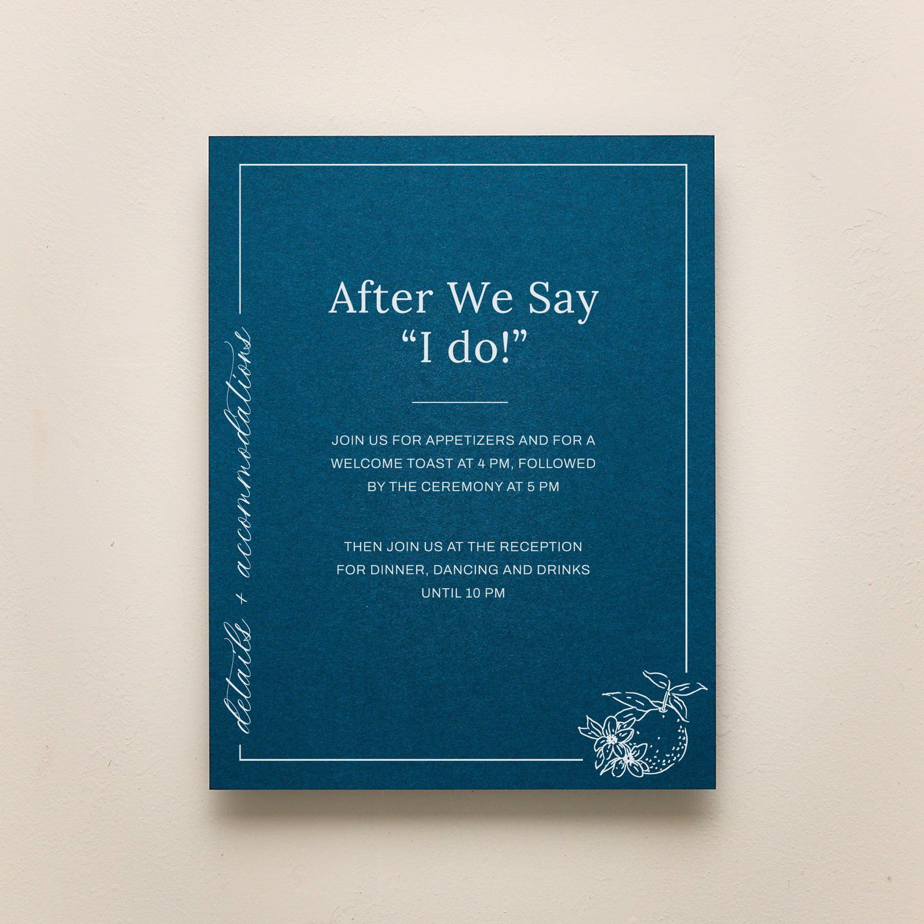 Blossom Details Card