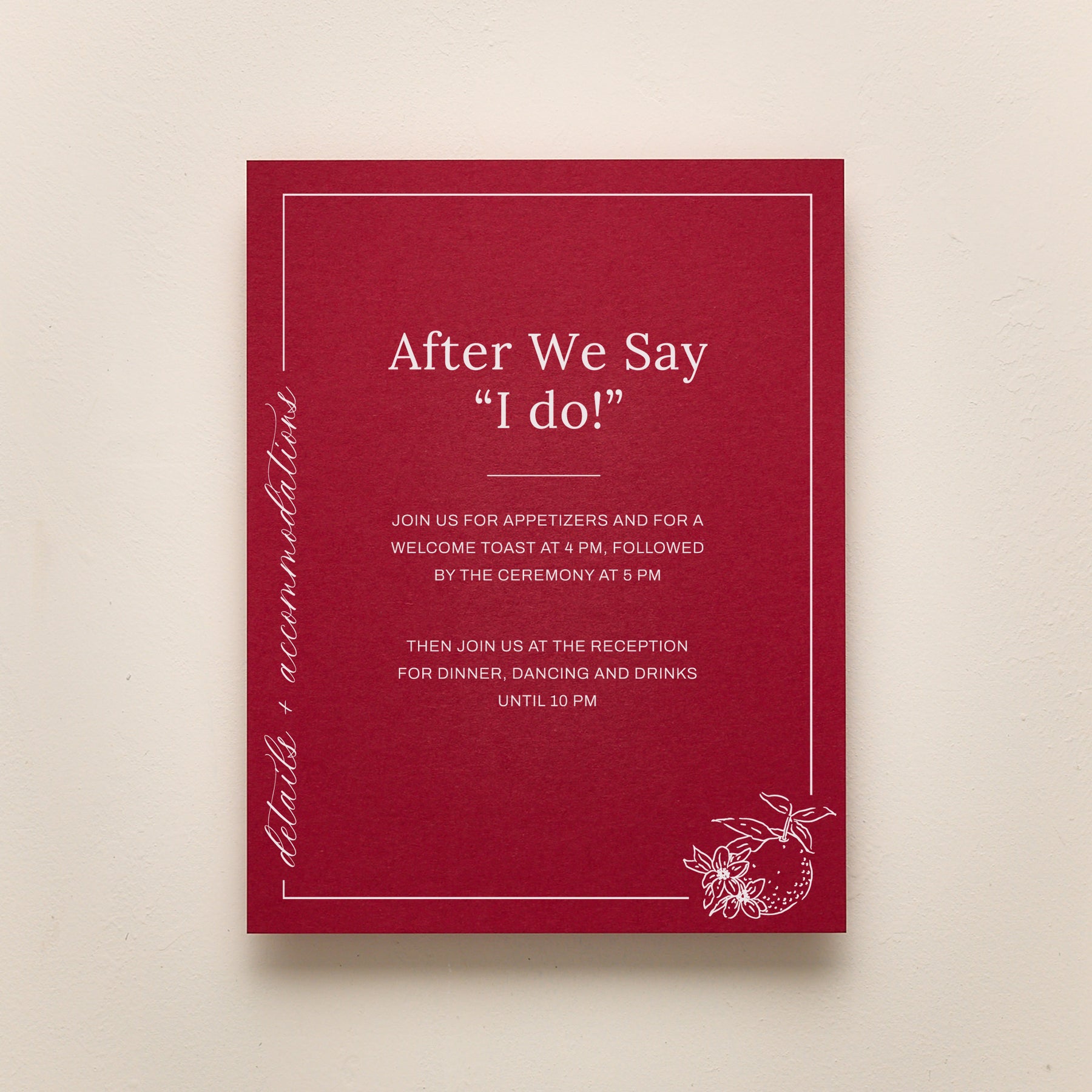 Blossom Details Card