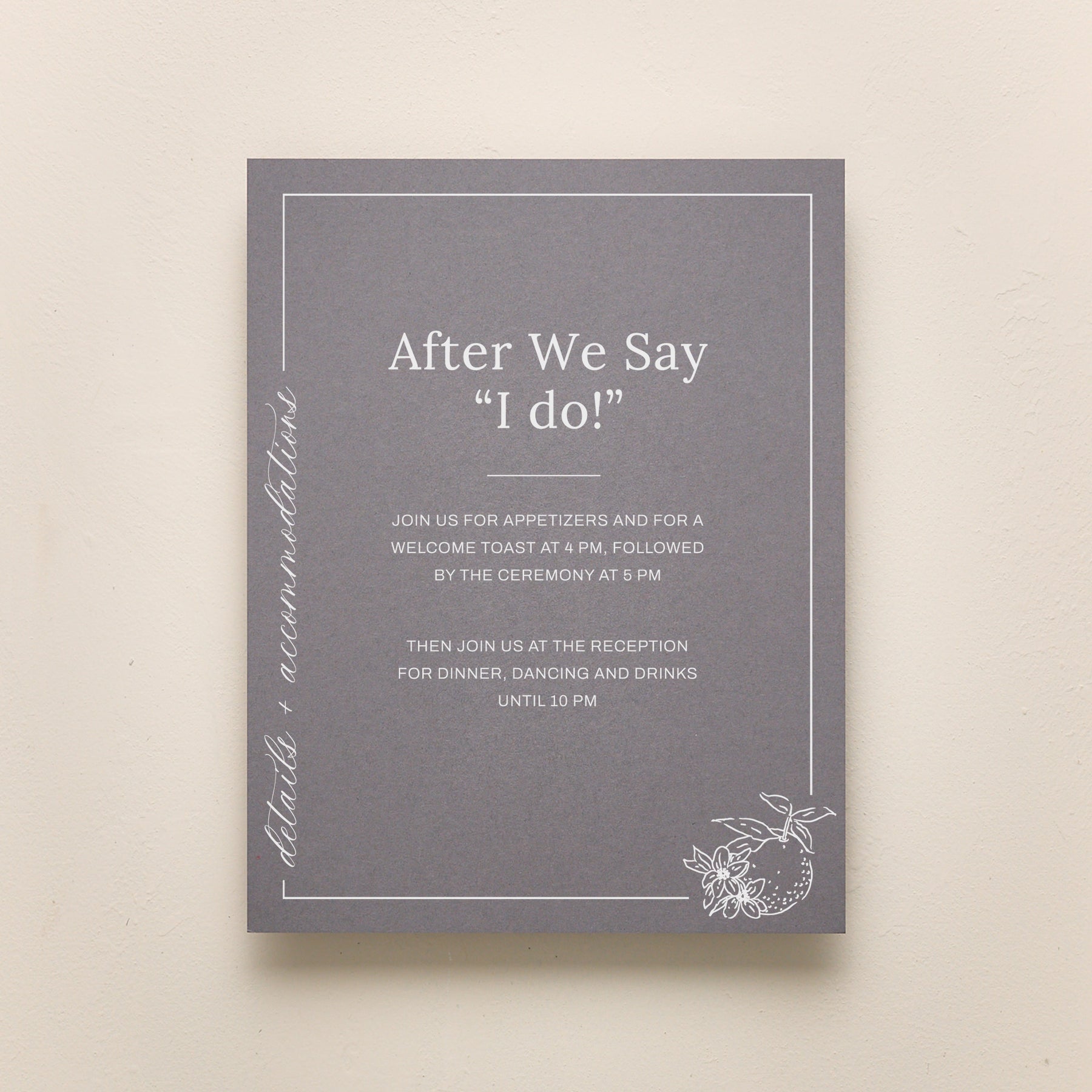 Blossom Details Card