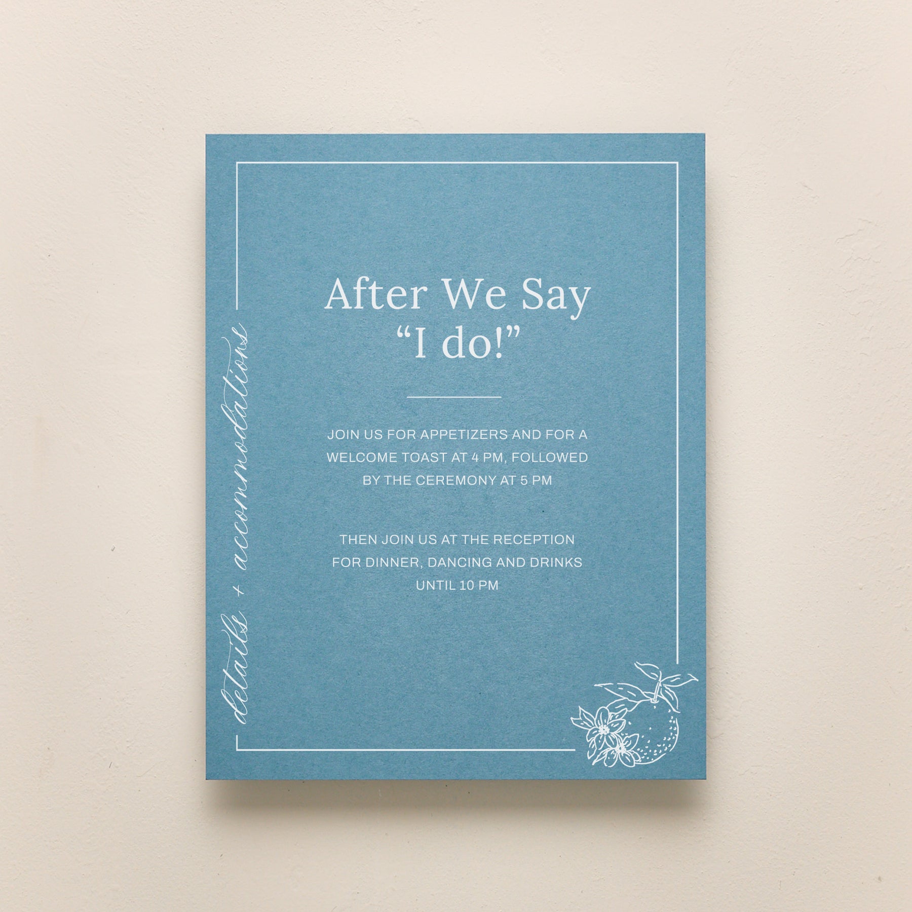 Blossom Details Card