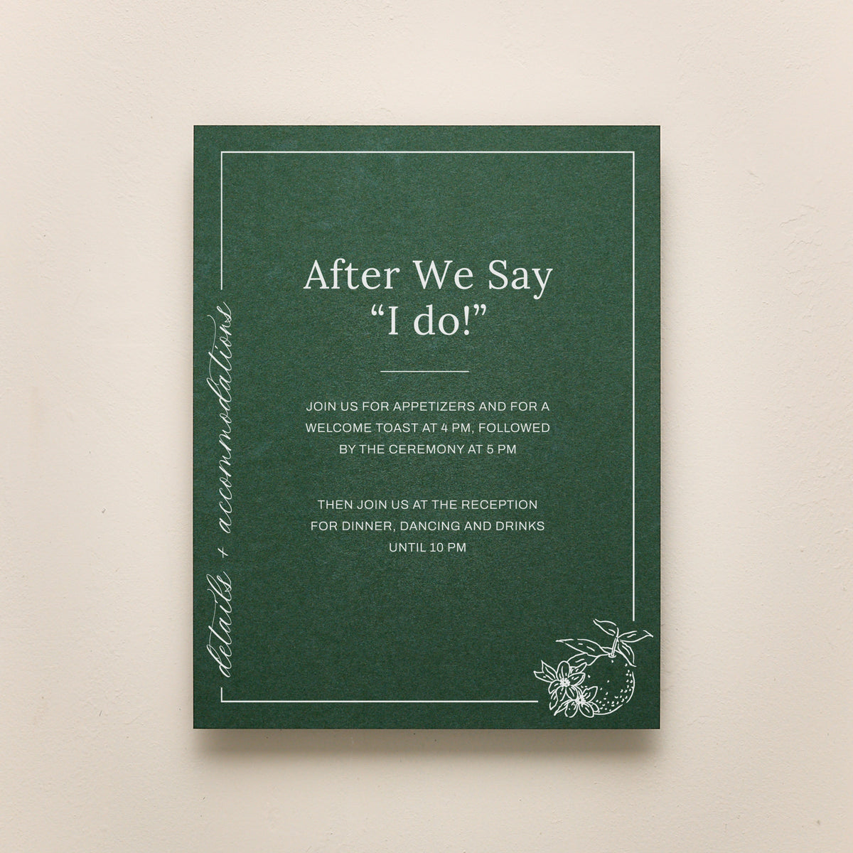 Blossom Details Card