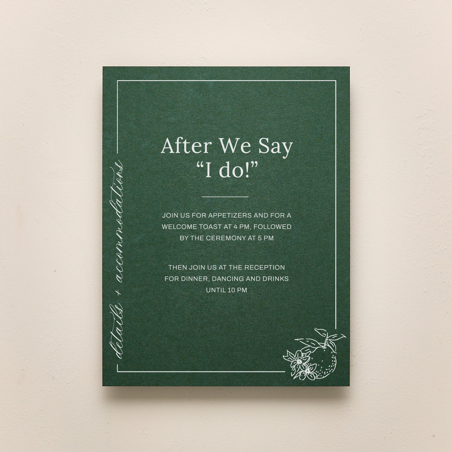 Blossom Details Card