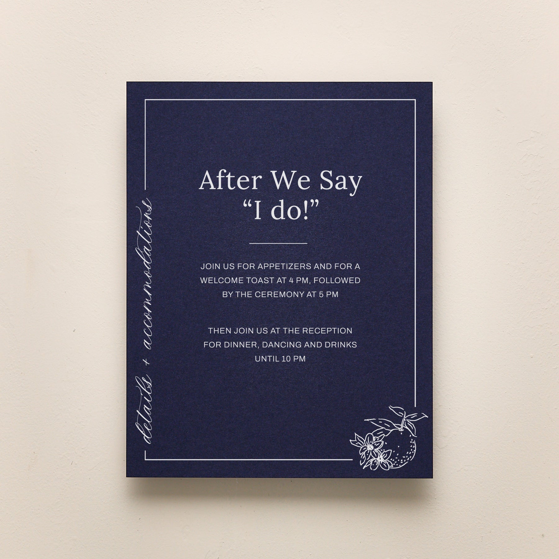 Blossom Details Card