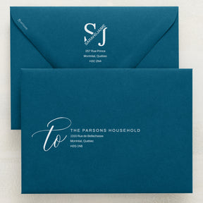Blossom Addressed Envelopes