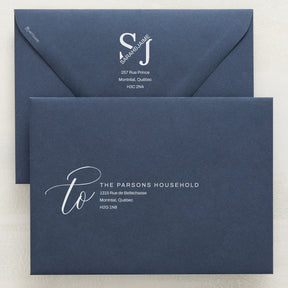 Blossom Addressed Envelopes