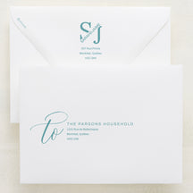 Blossom Addressed Envelopes