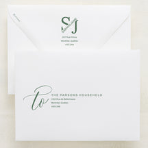 Blossom Addressed Envelopes