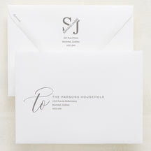 Blossom Addressed Envelopes