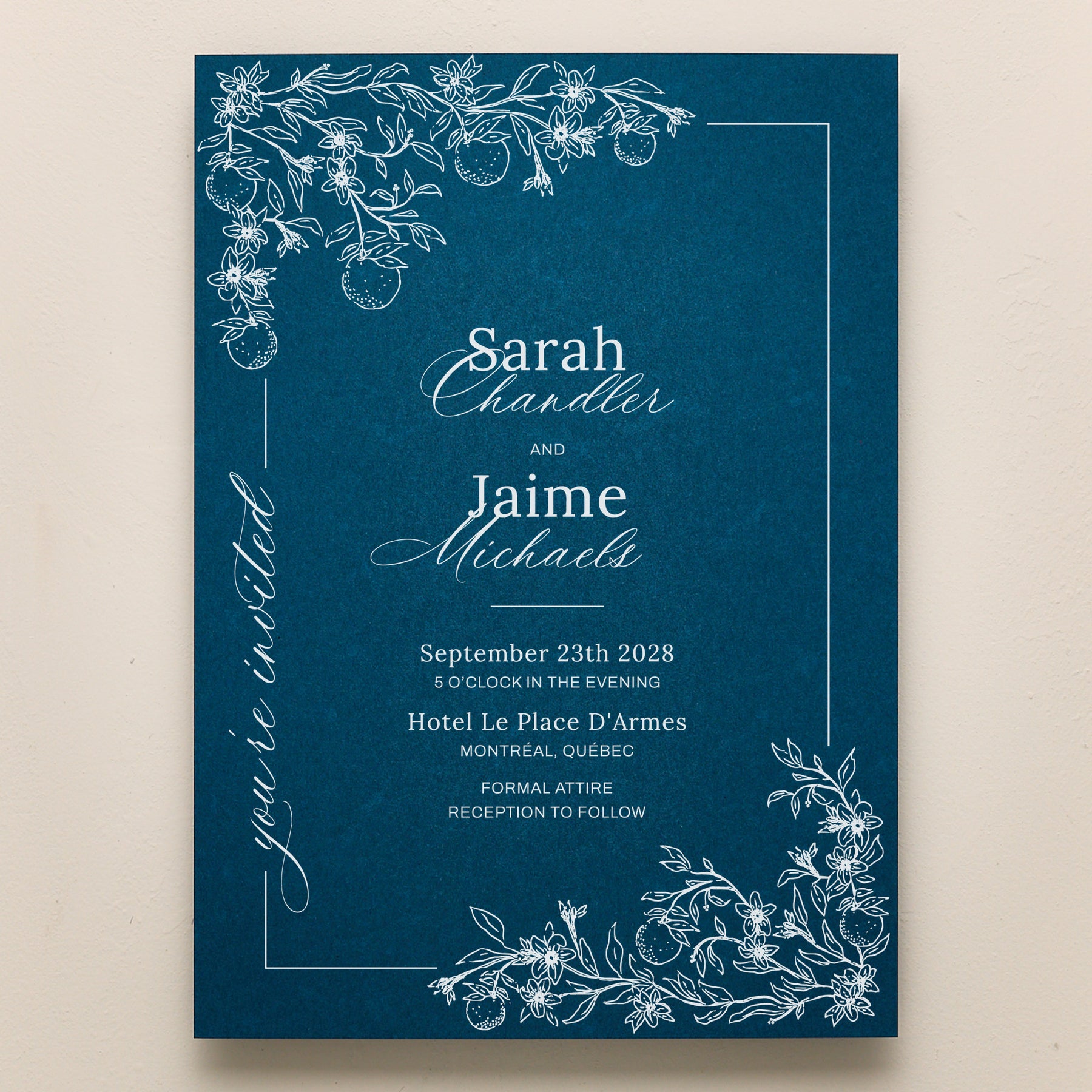 Blossom Wedding Invitations