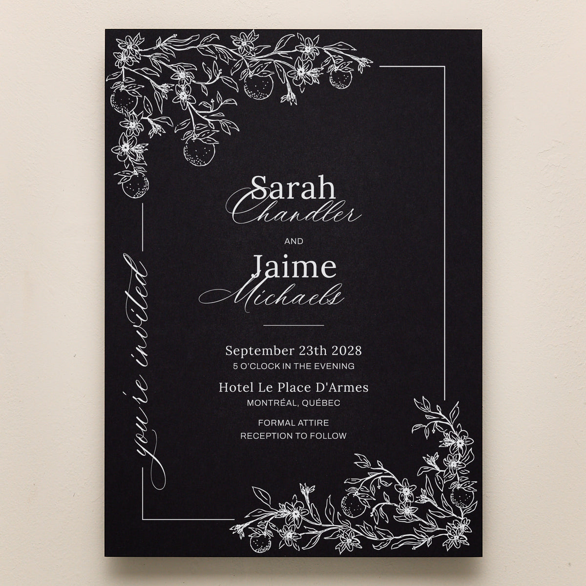 Blossom Wedding Invitations