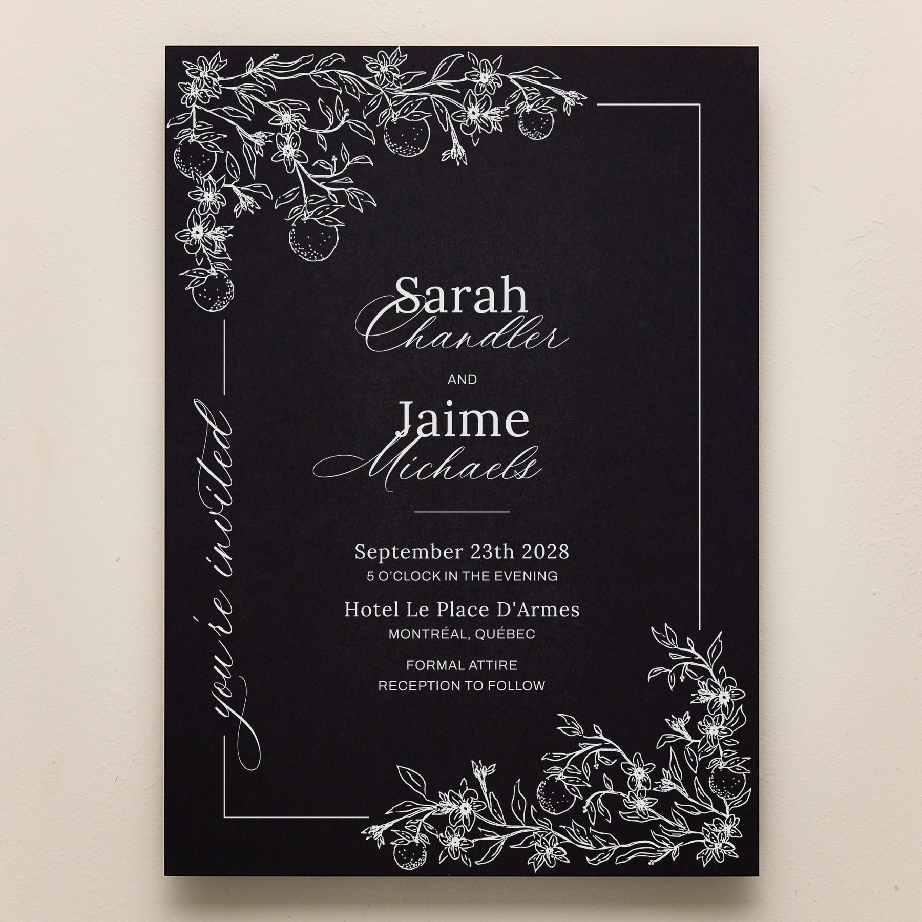 Blossom Wedding Invitations
