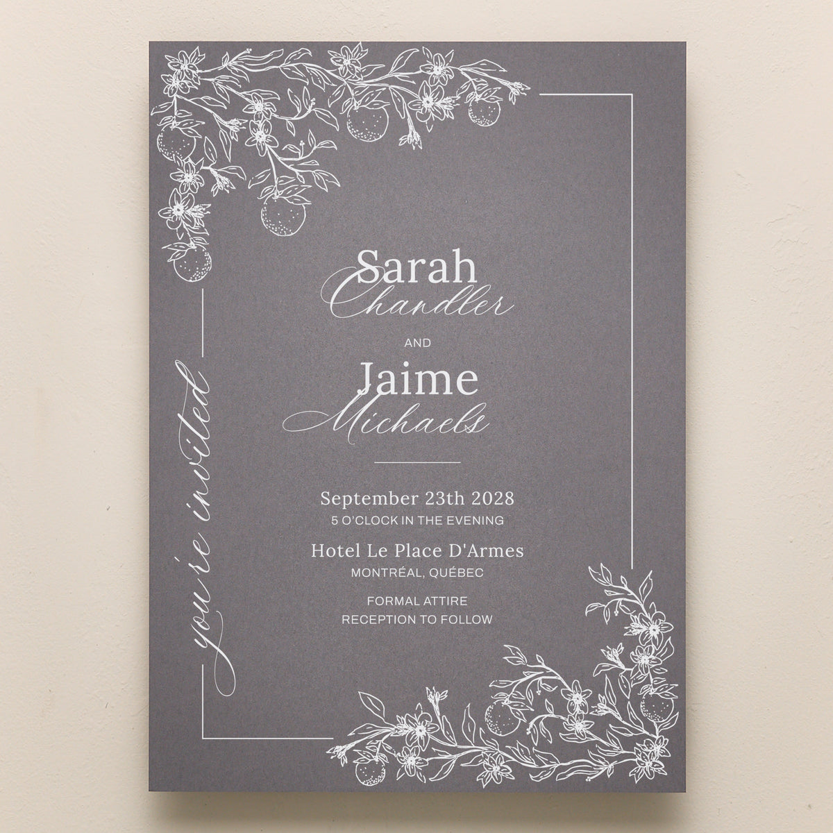 Blossom Wedding Invitations
