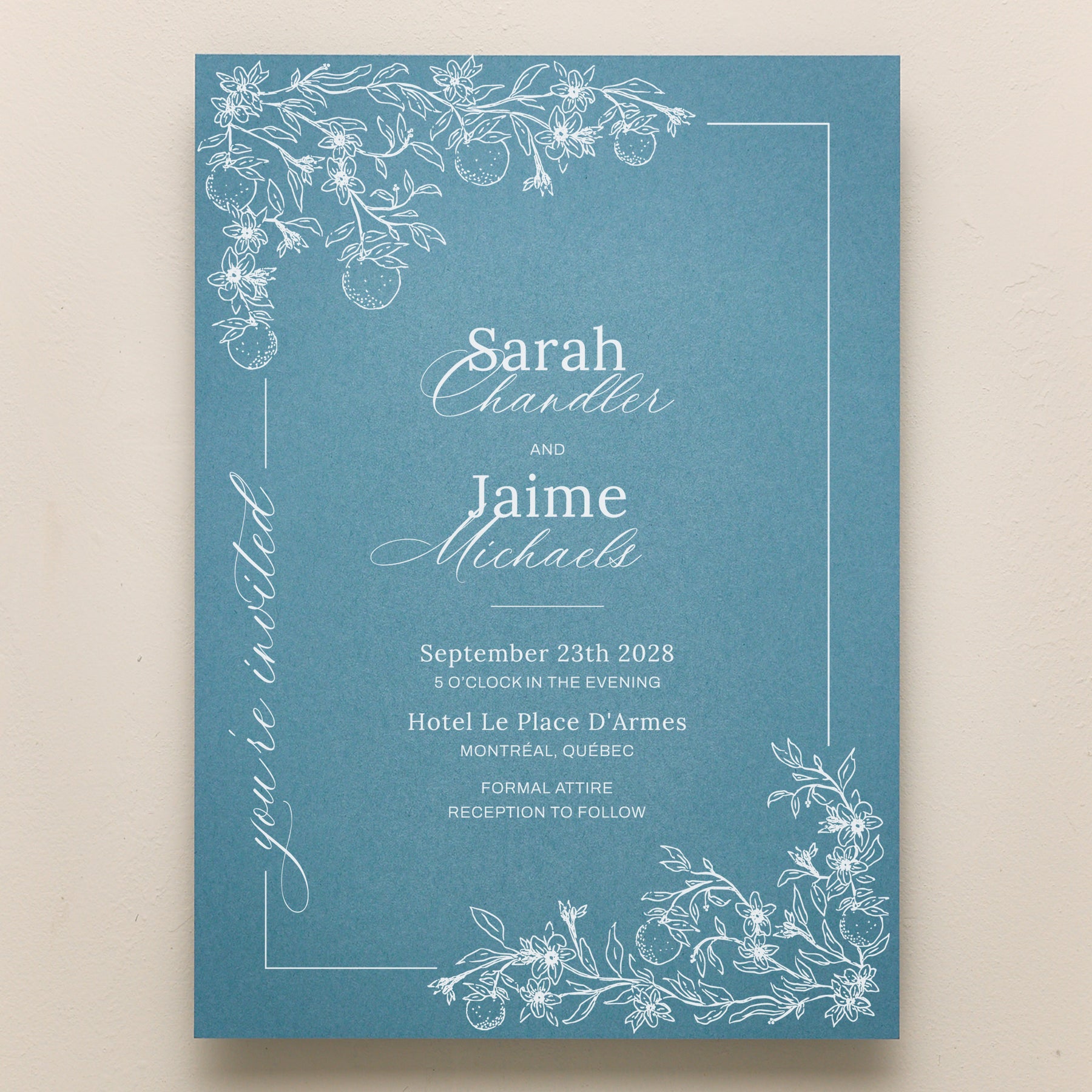 Blossom Wedding Invitations