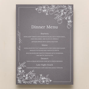Blossom Menu