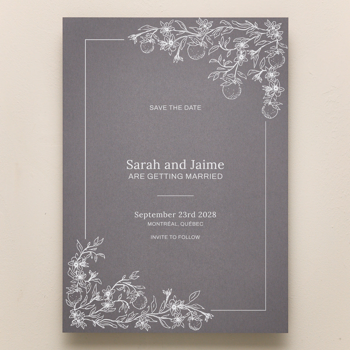 Blossom Save The Date