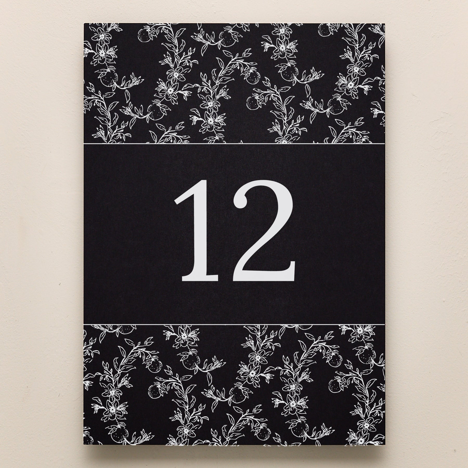 Blossom Table Number