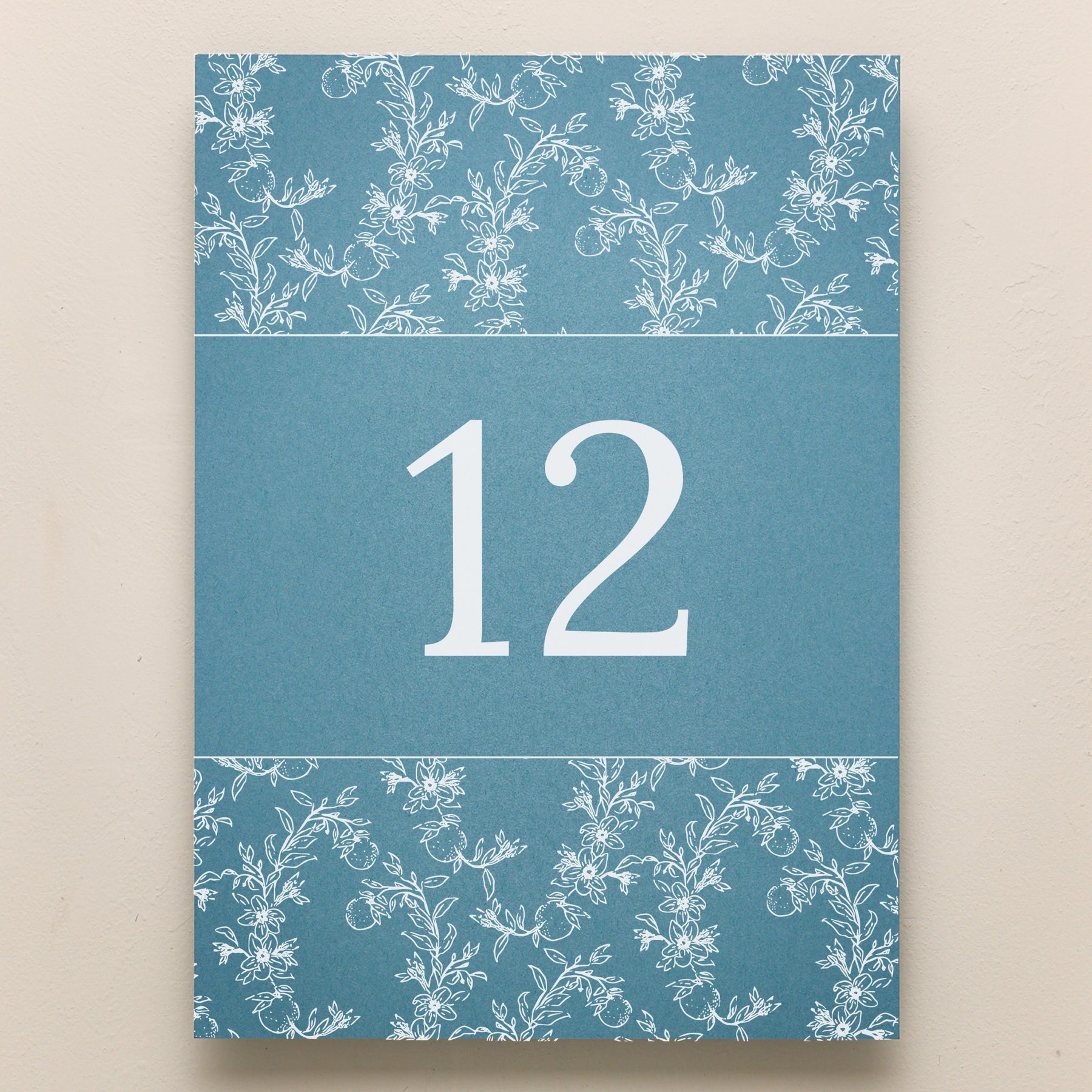 Blossom Table Number