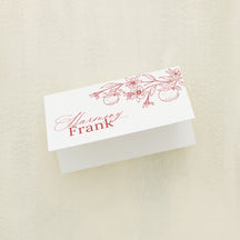 Blossom Place Card