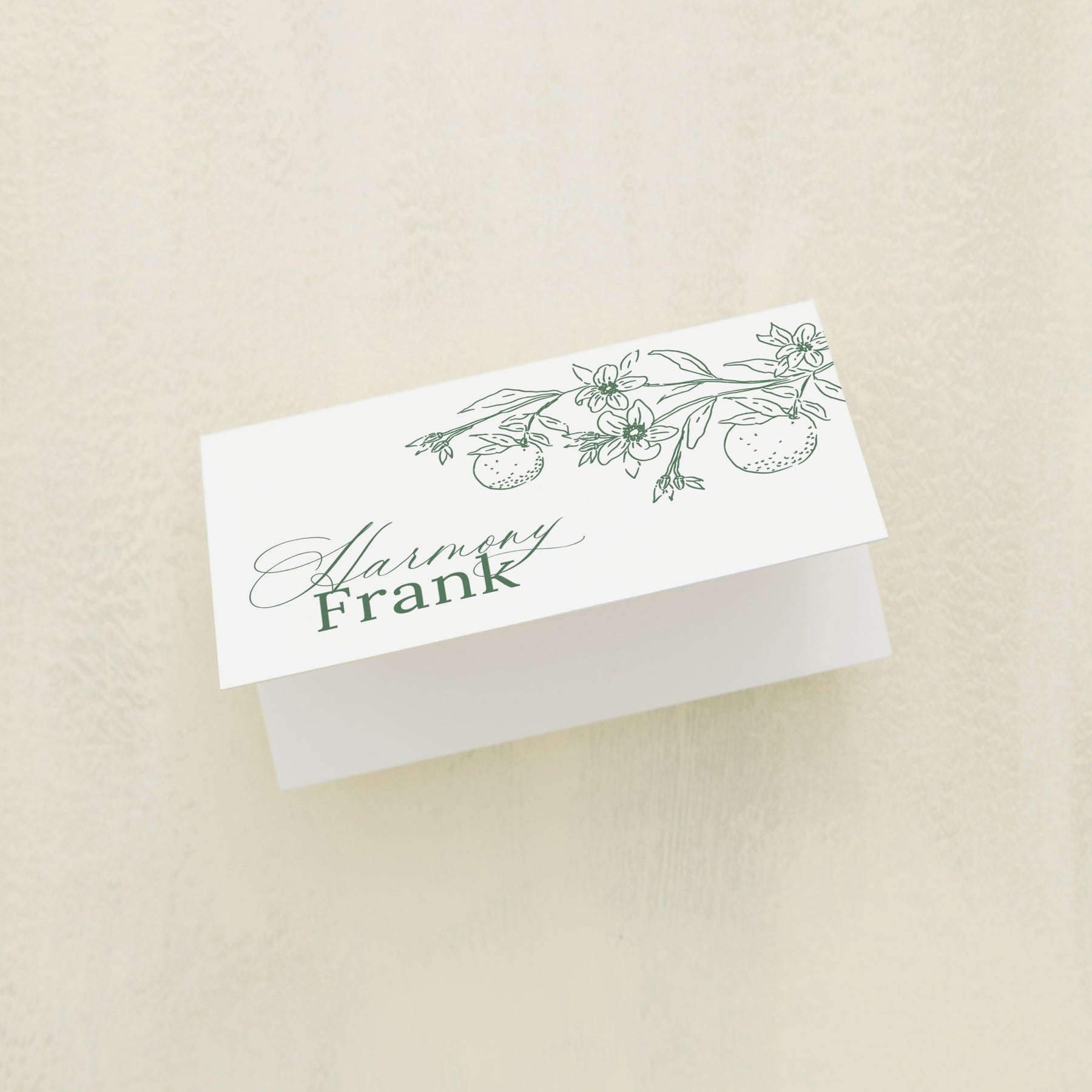 Blossom Place Card