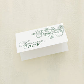 Blossom Place Card