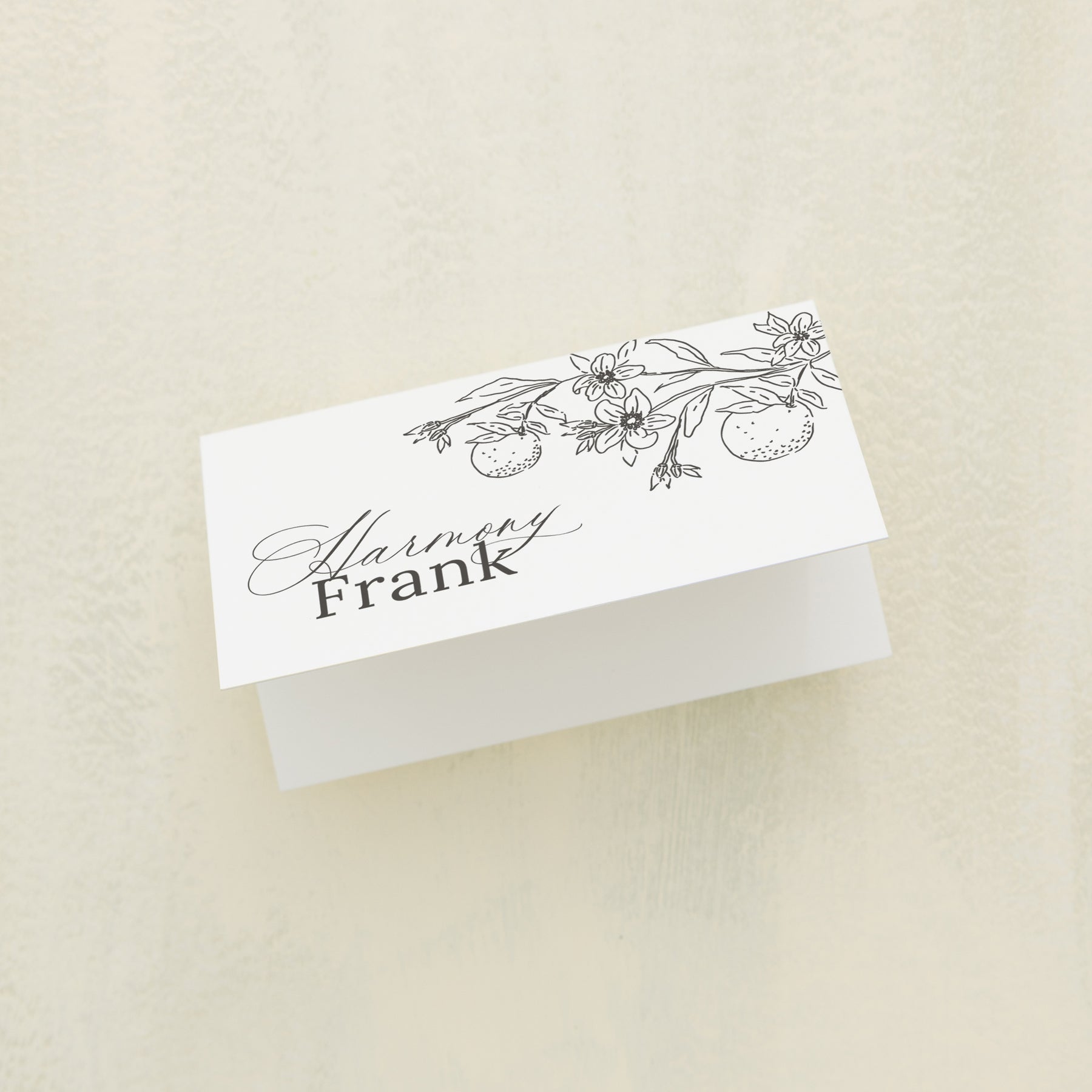Blossom Place Card