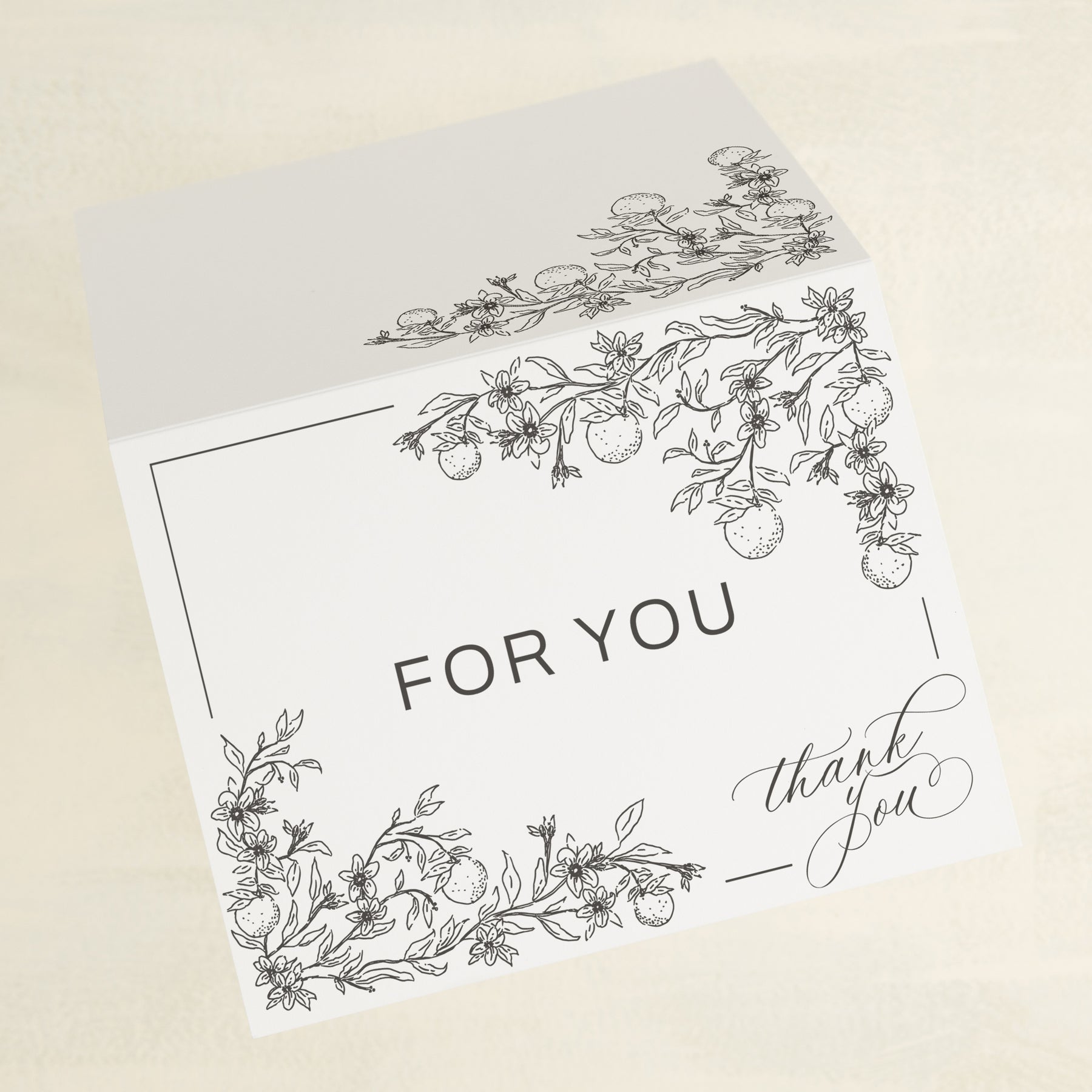 Blossom Thank You Cards