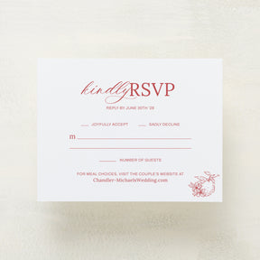 Blossom RSVP Cards