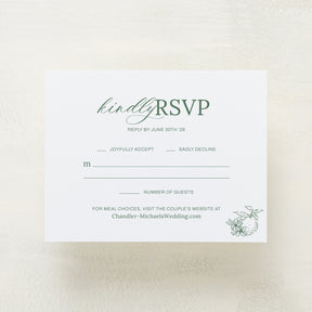 Blossom RSVP Cards