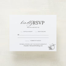 Blossom RSVP Cards