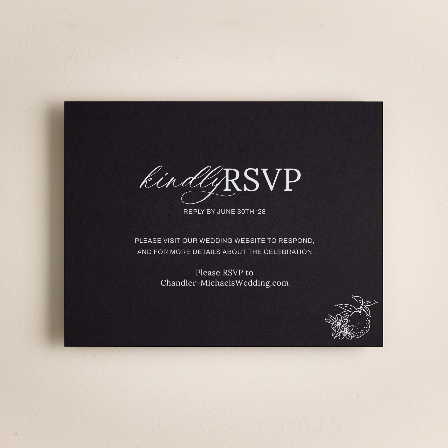 Blossom Digital RSVP Cards