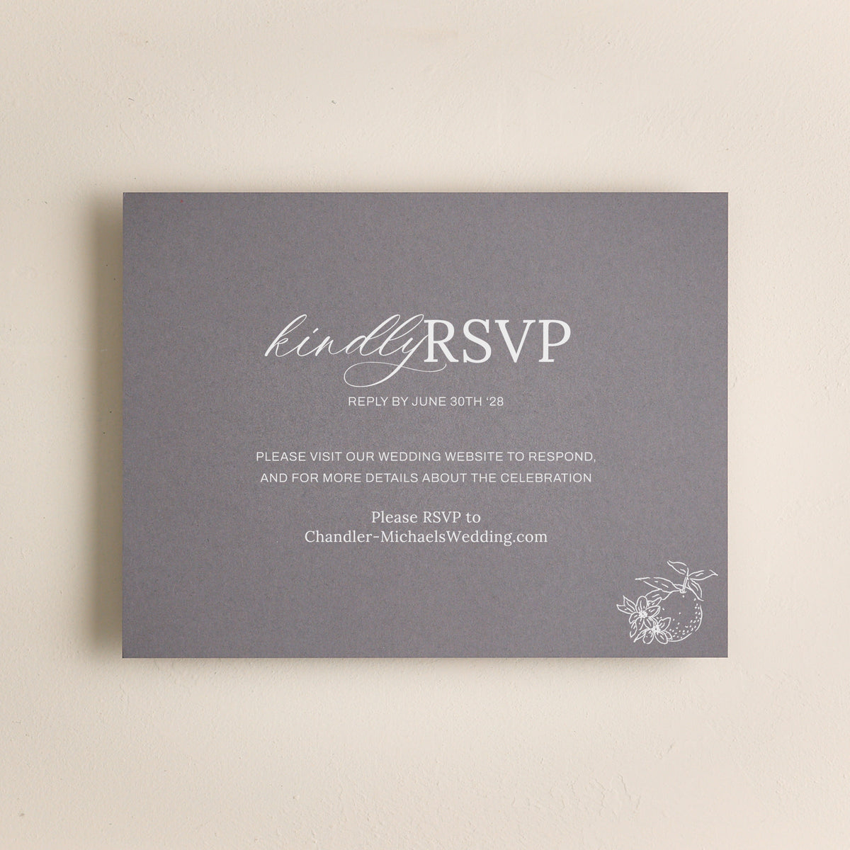 Blossom Digital RSVP Cards
