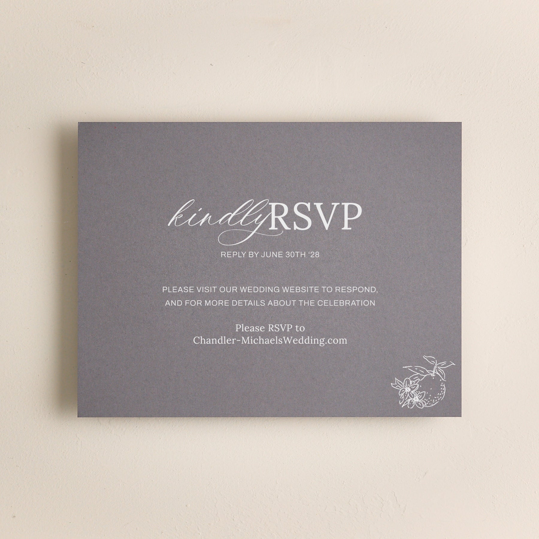 Blossom Digital RSVP Cards