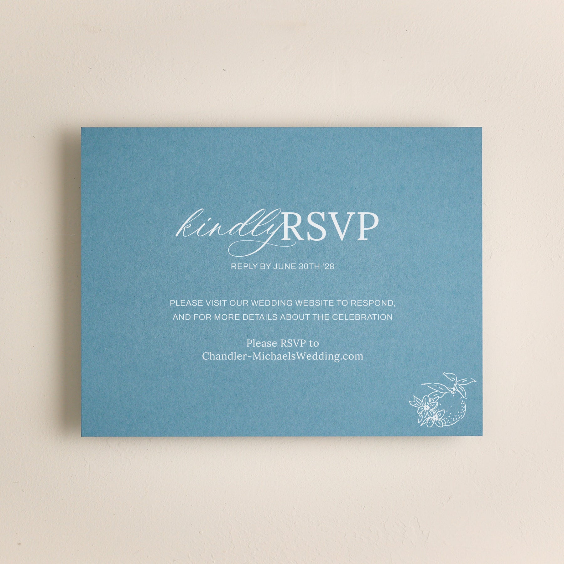 Blossom Digital RSVP Cards