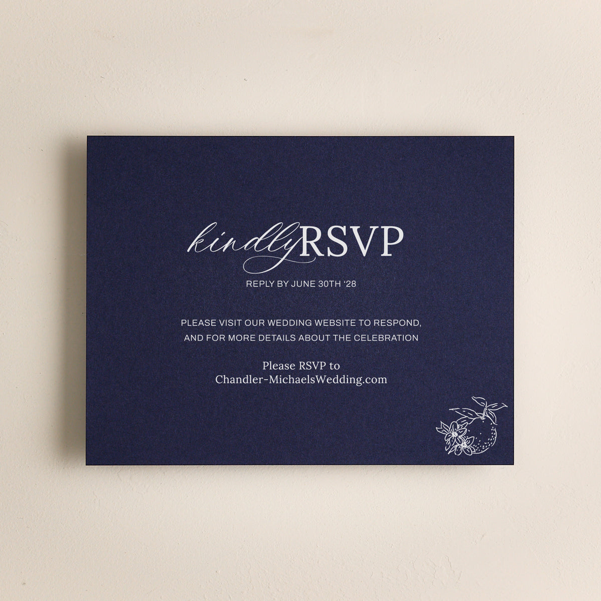 Blossom Digital RSVP Cards