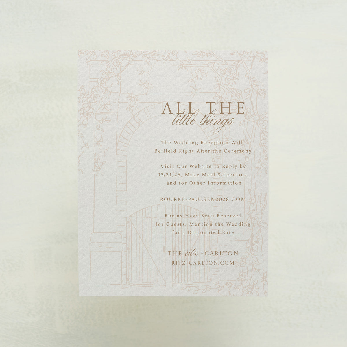 Dolce Vita Details Card