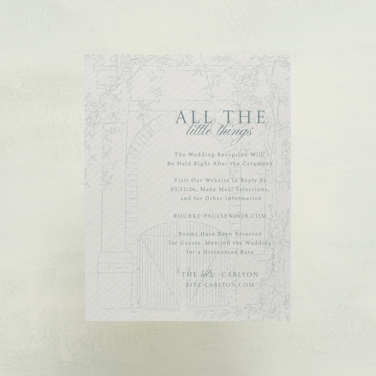 Dolce Vita Details Card