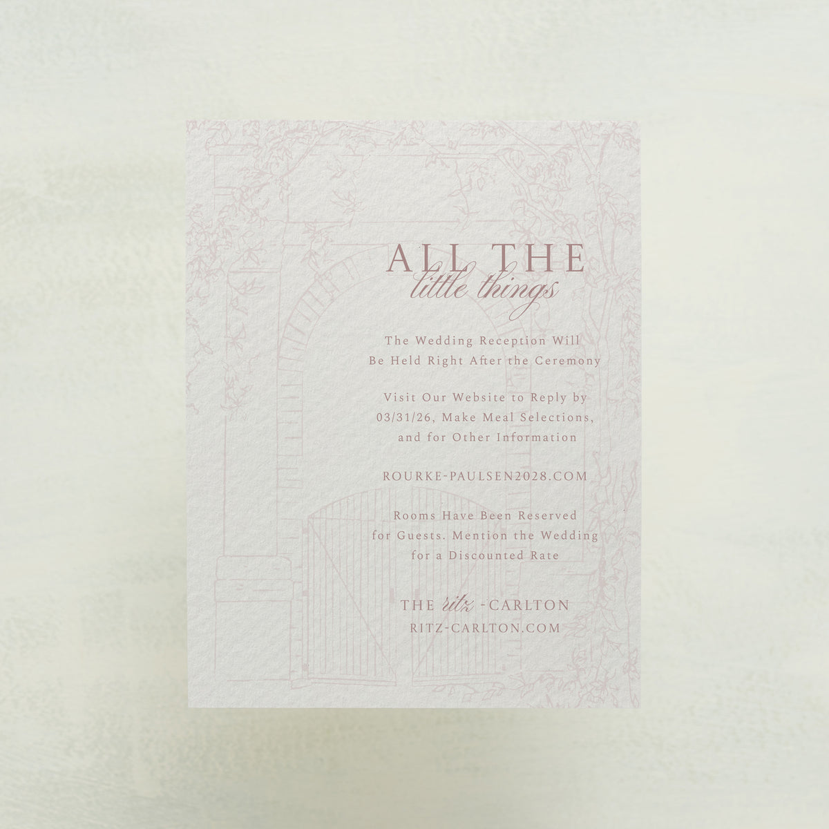 Dolce Vita Details Card